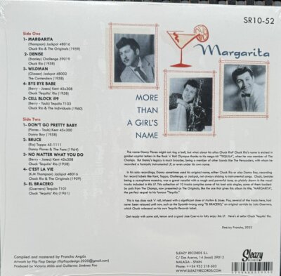 10inch - Chuck Rio   Margarita More Then A Girl s Name