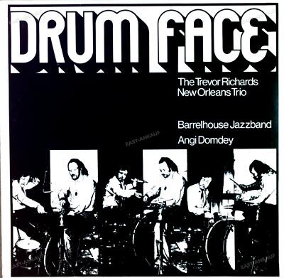 The Trevor Richards New Orleans Trio - Drum Face GER LP 1977 '