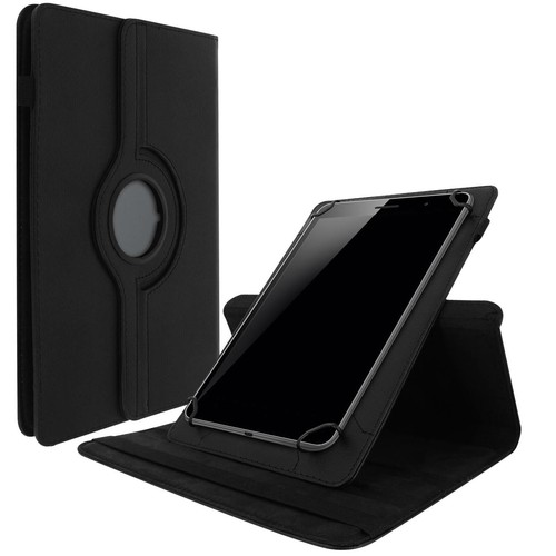 Cover Tablet 10 Pollici Custodia Universale Flip Funzione Supporto A 360° Nero - Picture 2 of 5