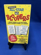 All Star TV Bloopers Good Times VHS Tape 8051 from 1987, 1988