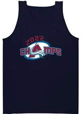Colorado Avalanche Stanley Cup Champions Champs TANK-TOP