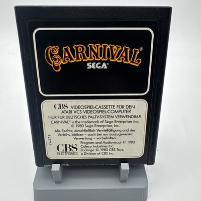 Carnival Atari VCS 2600 (CBS 1983) (Modul) working classic-game vg cond
