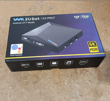 K3 PRO Streaming Box 6K Ultra HD Android Smart TV Box Second Used