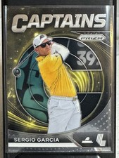 4 2024 Panini Prizm LIV Golf Sergio Garcia Silver Prizm #82 Fireballs Team GC