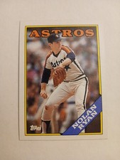 1988 Topps Nolan Ryan #250 - Nice! See Pics