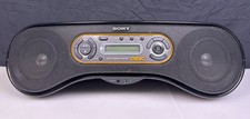 Sony Psyc ZS-SN10 CD/Radio Boombox Works Good Battery Or Plugin