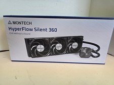 Montech HyperFlow Silent 360mm All in One Liquid CPU Cooling Kit - Black