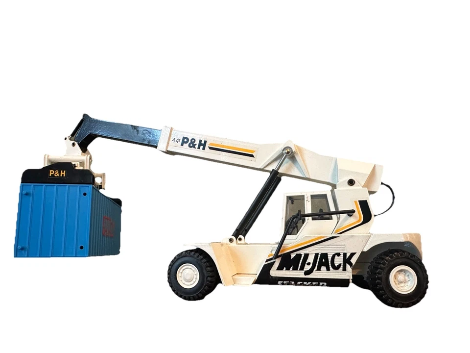 HTF Vintage Mi-Jack JOAL Die-Cast Toy MODEL “Cargo Crane” P&H 1/50 VG+ - Image 2 of 4