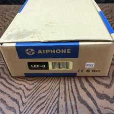 Aiphone LEF-3 Master Door Station 3-Channel Callbox Intercom Speaker Untested