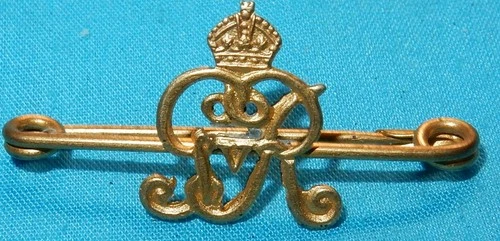 WW1 ERA ROYAL NORFOLK YEOMANRY MILITARY SWEETHEART BADGE WORLD WAR I - GEORGE V