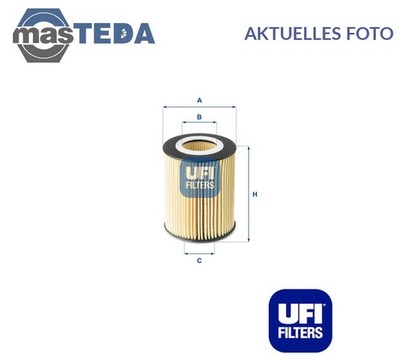 2517700 HYDRAULIKFILTER SATZ AUTOMATIK-GETRIEBE UFI FÜR LAND ROVER FREELANDER 2