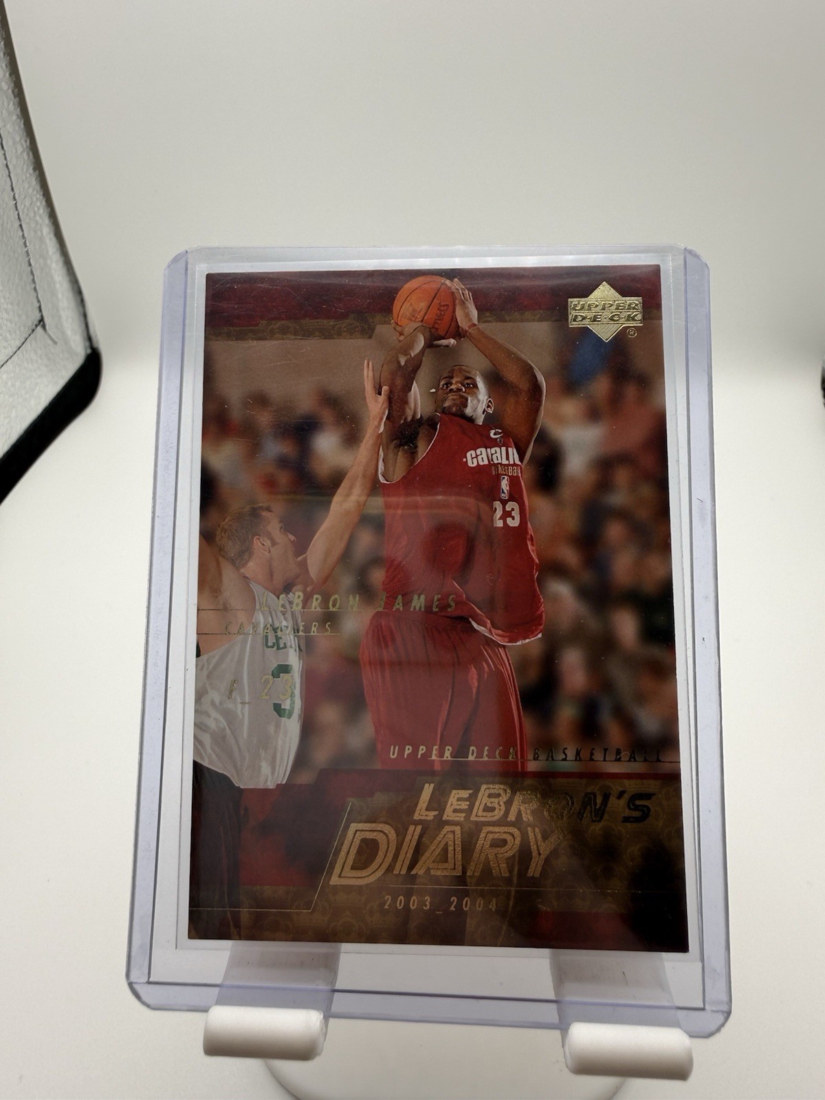 2003-04 Upper Deck LeBron James LeBron's Diary Rookie RC #LJ7 Cavaliers