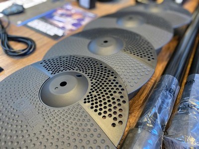 YAMAHA DTX 400 400K E DRUM KIT # ERSATZTEILE: Snare Tom Pedalklemmmodul Crash