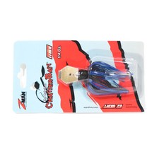 Zman Chatterbait Mini 1/4 oz Sinking Lure Black Blue (0242)