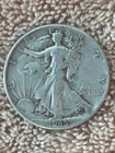 1945 Walking Liberty Silver Half Dollar Circulated 50C Uncertified (49)