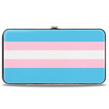Buckle-Down Hinged Clasp Wallet 7" x 4", Multicolor