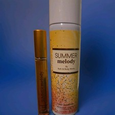 Bath  Body Works Summer Melody Duo - Rare Dry Shampoo  Mini Perfume Spray HTF