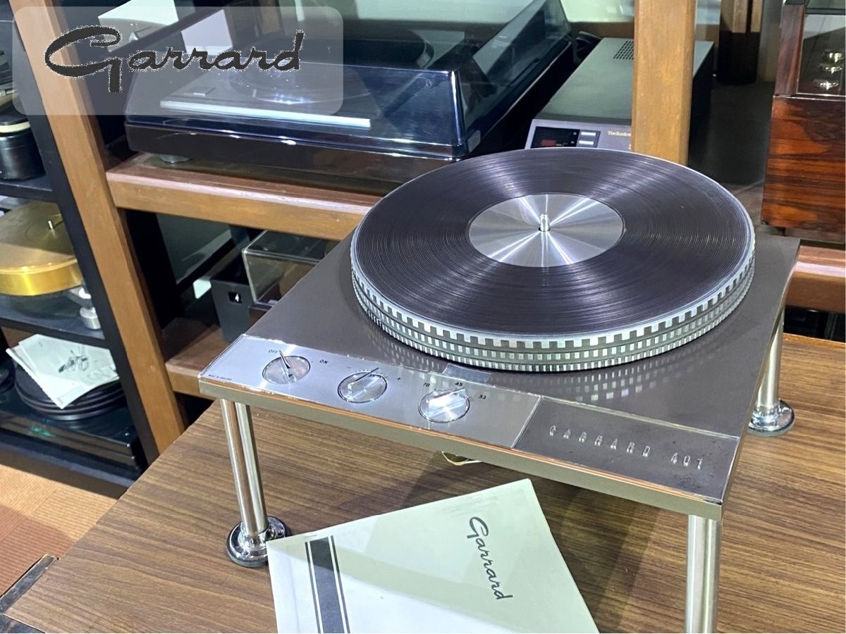 GARRARD 401 ターンテーブル GARRARD 401 ターンテーブル GARRARD 401 Turntable 60Hz