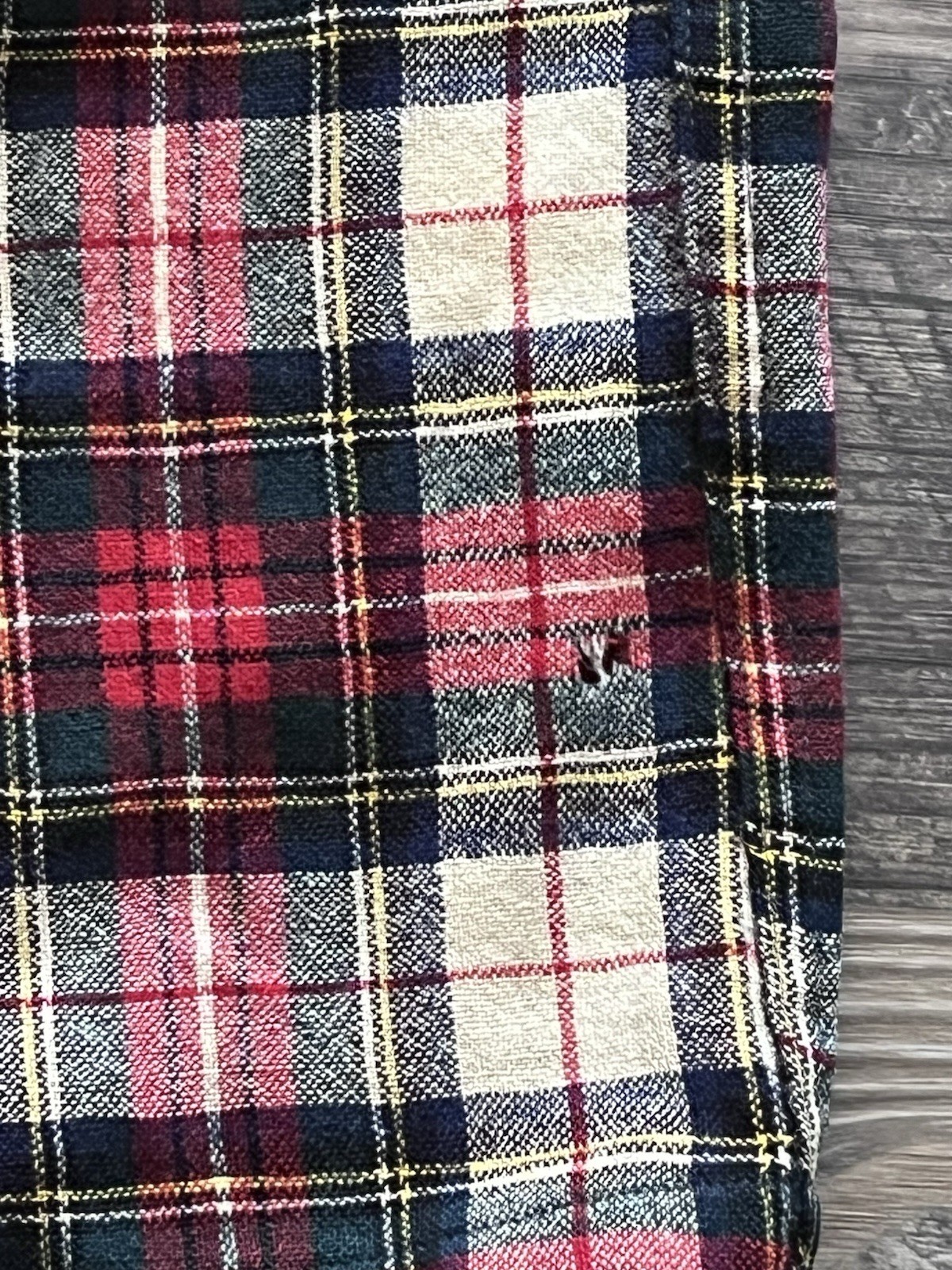 VTG 70’s Pendleton 100% Wool Loop collar Plaid Fl… - image 12