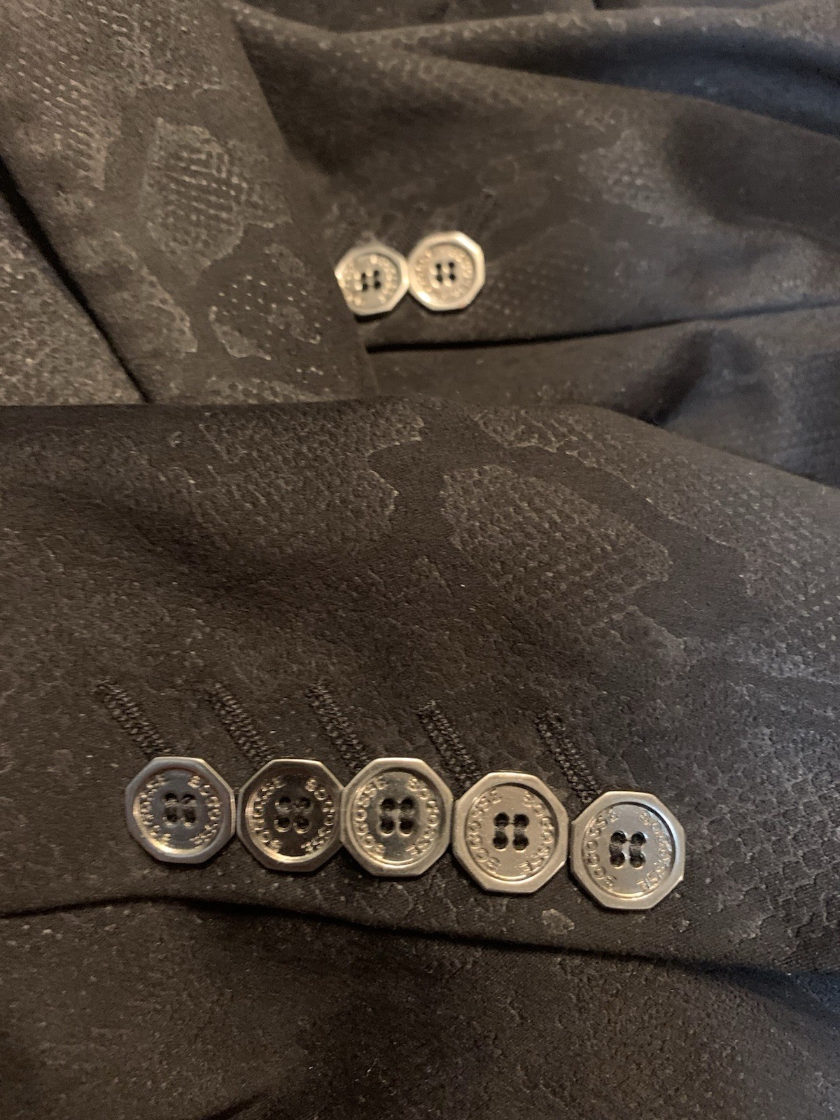 Bogosse Python Blazer Two Button Paisley Snake Pr… - image 11