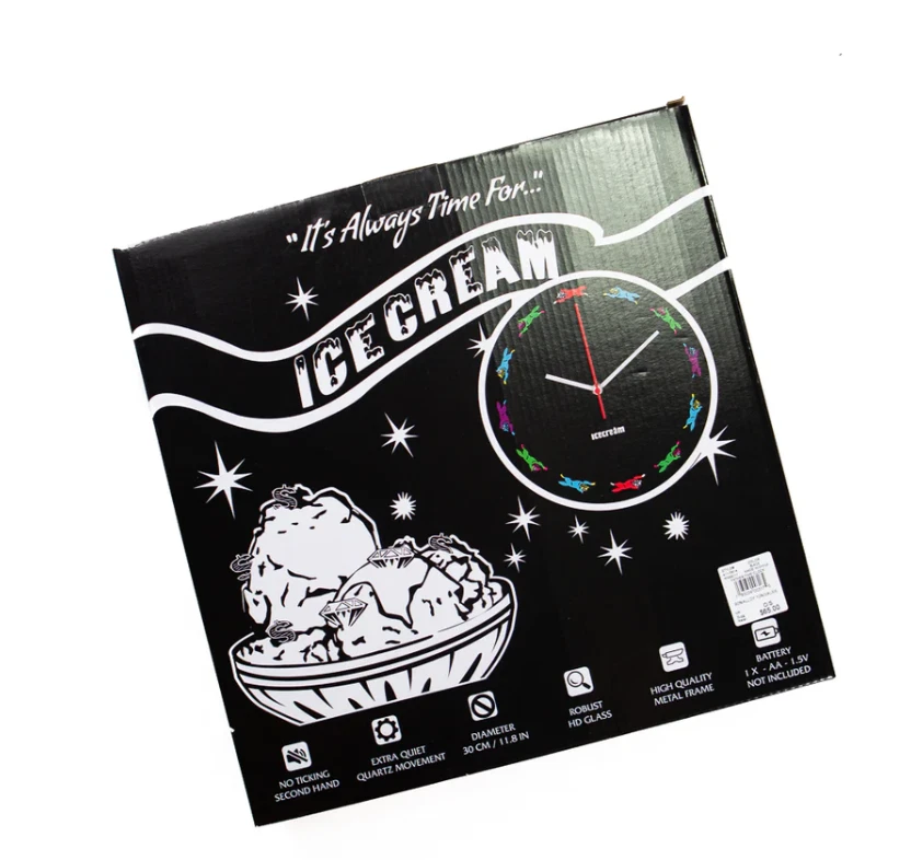 NEW ICECREAM FATHER TIME CLOCK MSRP $65 - Image 4 of 4