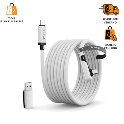 Link Kabel 5m USB-C für Oculus Quest 2 3 Pro Pico 4 VR Zubehör PC SteamVR