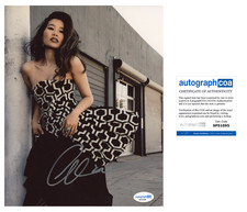 Alicia Hannah-Kim 'Cobra Kai' Signed 8x10 Photo 'Sensei Kim Da-Eun' ACOA