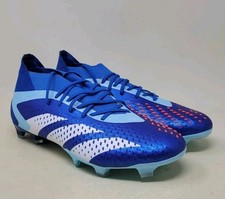 Men's Size 7.5 Adidas Predator Accuracy .1 FG Soccer Cleats Blue GZ0038 New