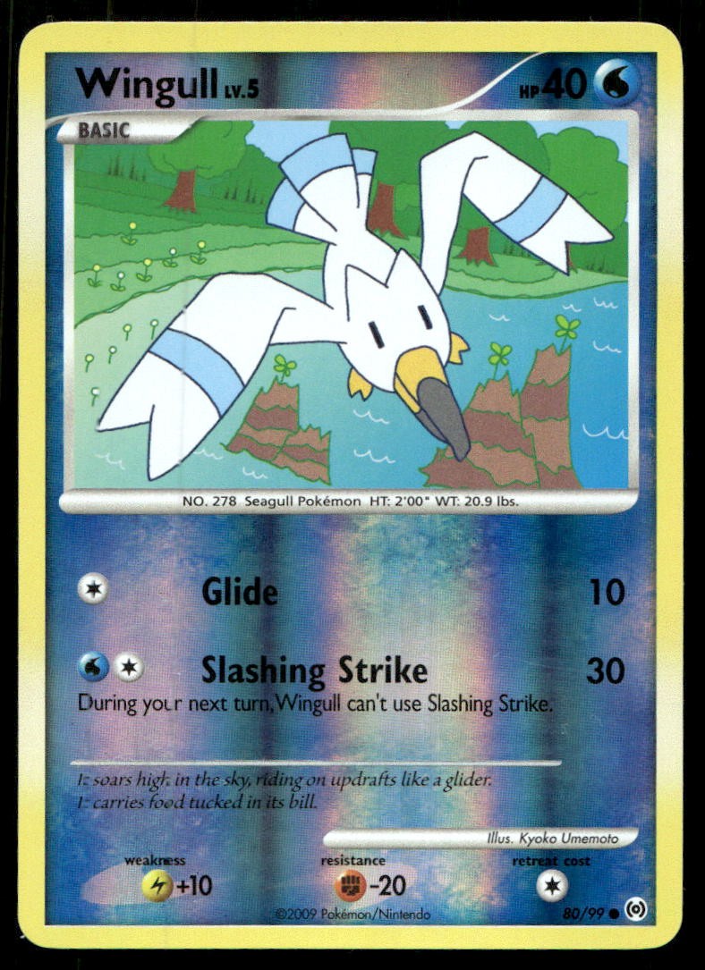 Wingull (80) Arceus Reverse Holo 80/99 Pokemon TCG