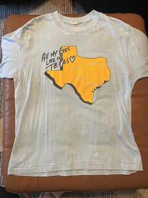 Vintage Medium 1988 GEORGE STRAIT 'All My Exes Live In Texas' World Tour Shirt M