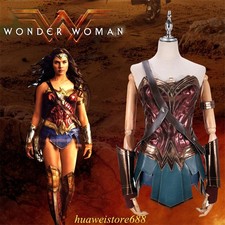 Wonder Woman Diana Prince Cosplay Costume Women Outfits Halloween