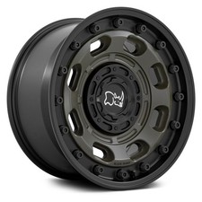 Black Rhino Atlas Wheel 17x8 38 6x130 84.1 Green Single Rim