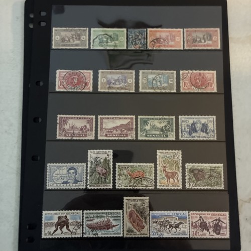 Collection Foreign On Card Mint Used Africa Rhodesia Senegal Sierra Leone N-271 - Picture 6 of 11