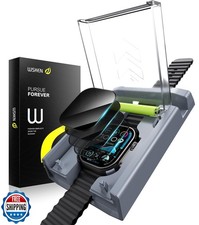 WSKEN 4 Pack Privacy Screen Protector for Apple Watch Ultra 3/Ult