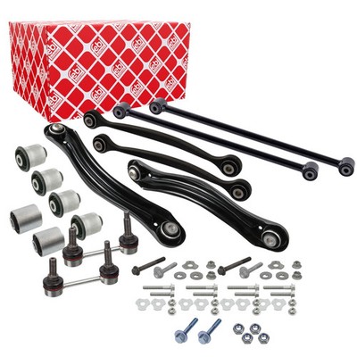 FEBI Querlenker Koppelstange Lagerung Satz Hinten für MERCEDES X164 W164 4-MATIC