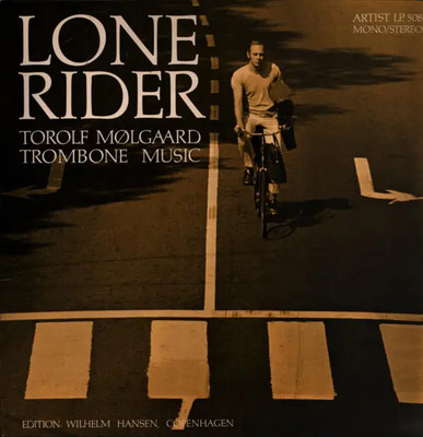 Torolf Mølgaard Lone Rider (Trombone Music) NEAR MINT Artist Vinyl LP