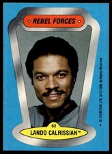Topps 1980 Topps Star Wars: The Empire Strikes Back #62 Lando Calrissian