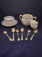 6 cucchiaini da caffè, argento 800 antichi punzone vintage