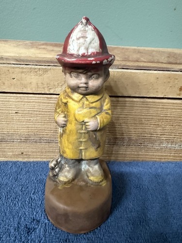 Pompiere Ceramichome Boy vintage. Anni 70. 7”Ht X 3” W. - Foto 3 di 19