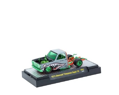 Chase! M2 Machines 1:64 1973 Chevrolet Cheyenne Super 10 “PFC
