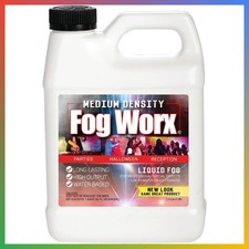 FogWorx Fog Juice - 1 Quart of Premium Odorless Fog Fluid 32 oz - Medium Densi
