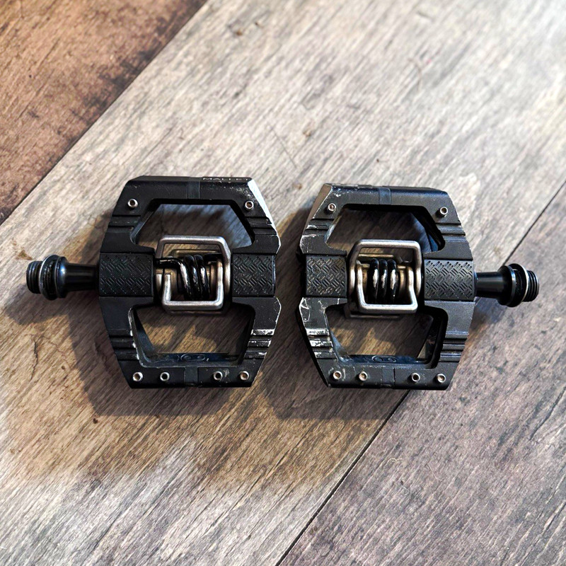 crankbrothers Mallet E Black Clipless Platform MTB Alloy Pedals