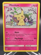 Mimikyu Pokémon SM Black Star Promo #SM163 Lightly Played LP on eBay