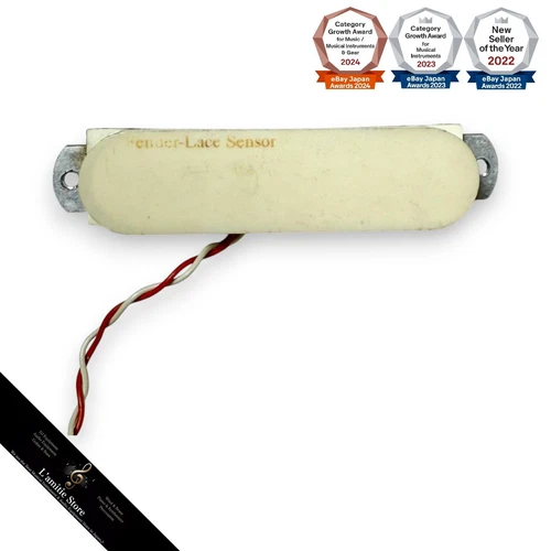 Fender Lace Sensor Electric Guitar Pickup USA 2Core White