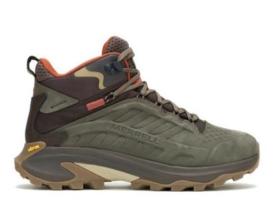 Merrell Men Moab Speed 2 Leather Mid GORE-TEX  Waterproof Shoes Men s 10.