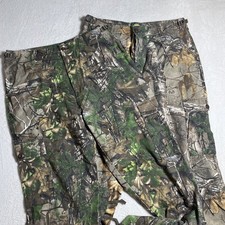 CABELAS 2 Men's 36x32 APG Realtree Extreme Camo Bow Hunting Pants Adjustable
