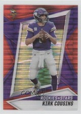 2021 Panini Rookies & Stars Red Pulsar Prizm Kirk Cousins #62 fm0