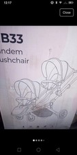 NEW MyBabiie MB33 Tandem Pushchair - Fab-u-los condition 