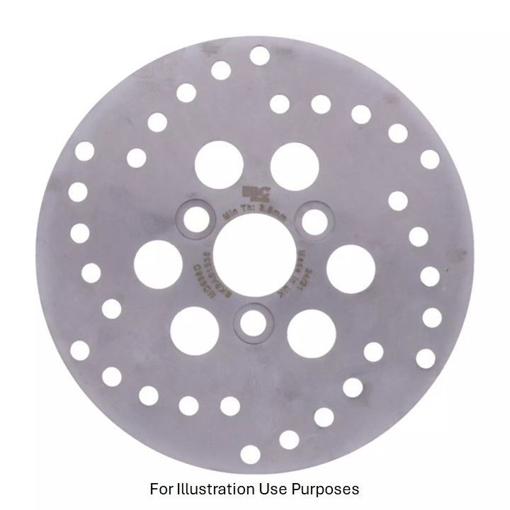 EBC Scooter Solid FR Brake Disc Front Left for Suzuki UX 50 WX Zillion 1999-2002