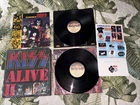 Lot 2 VINYL ALBUM LP KISS alive II METAL SHRINK Rare Inserts Rock Booklet Order